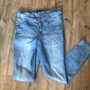 Refuge juniors jeans high waisted size 10